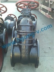 DIN/Gross cast iron GG25 gate valve